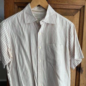 Banana Republic Linen Short Sleeve Shirt